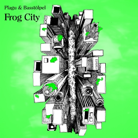 Plagu & Basstölpel - Frog City Cover